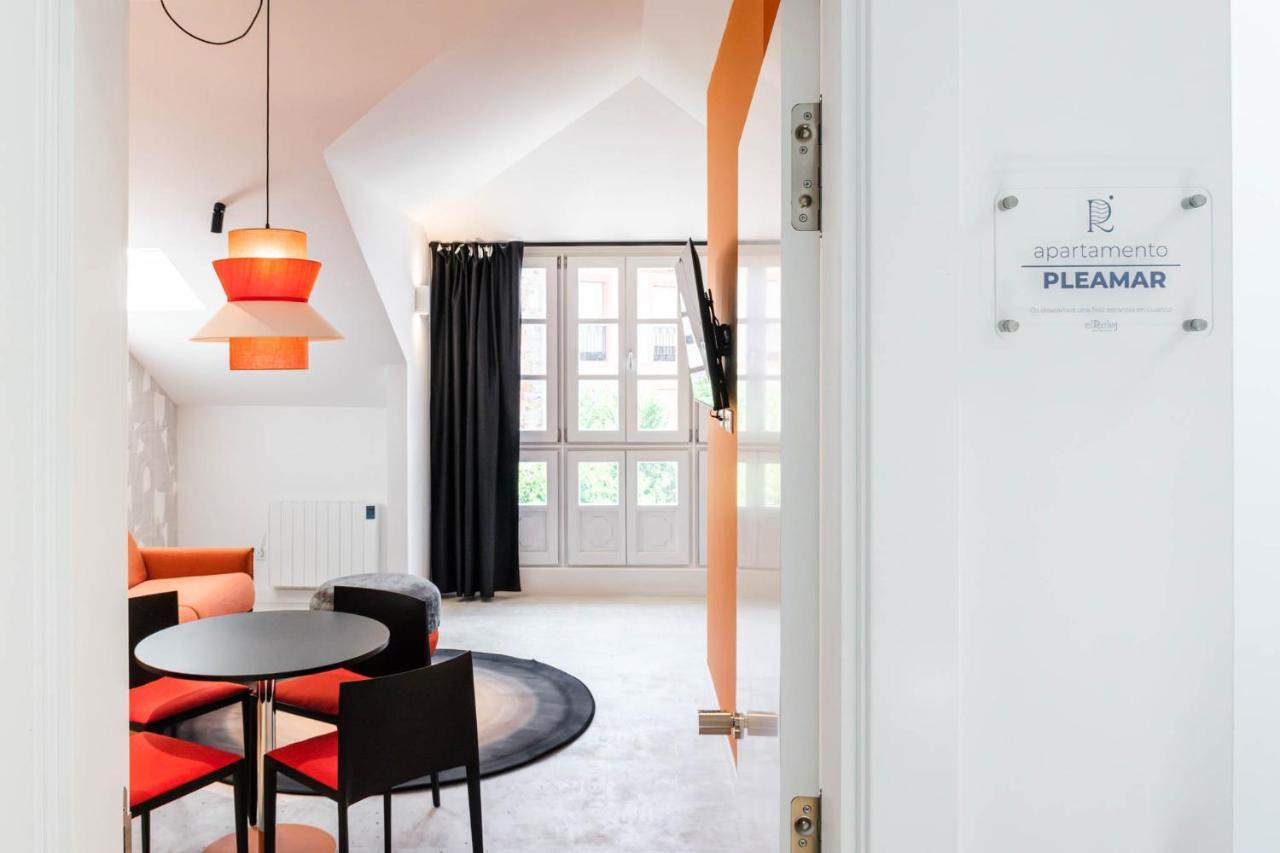 Apartamentos El Reloj Luanco Bagian luar foto